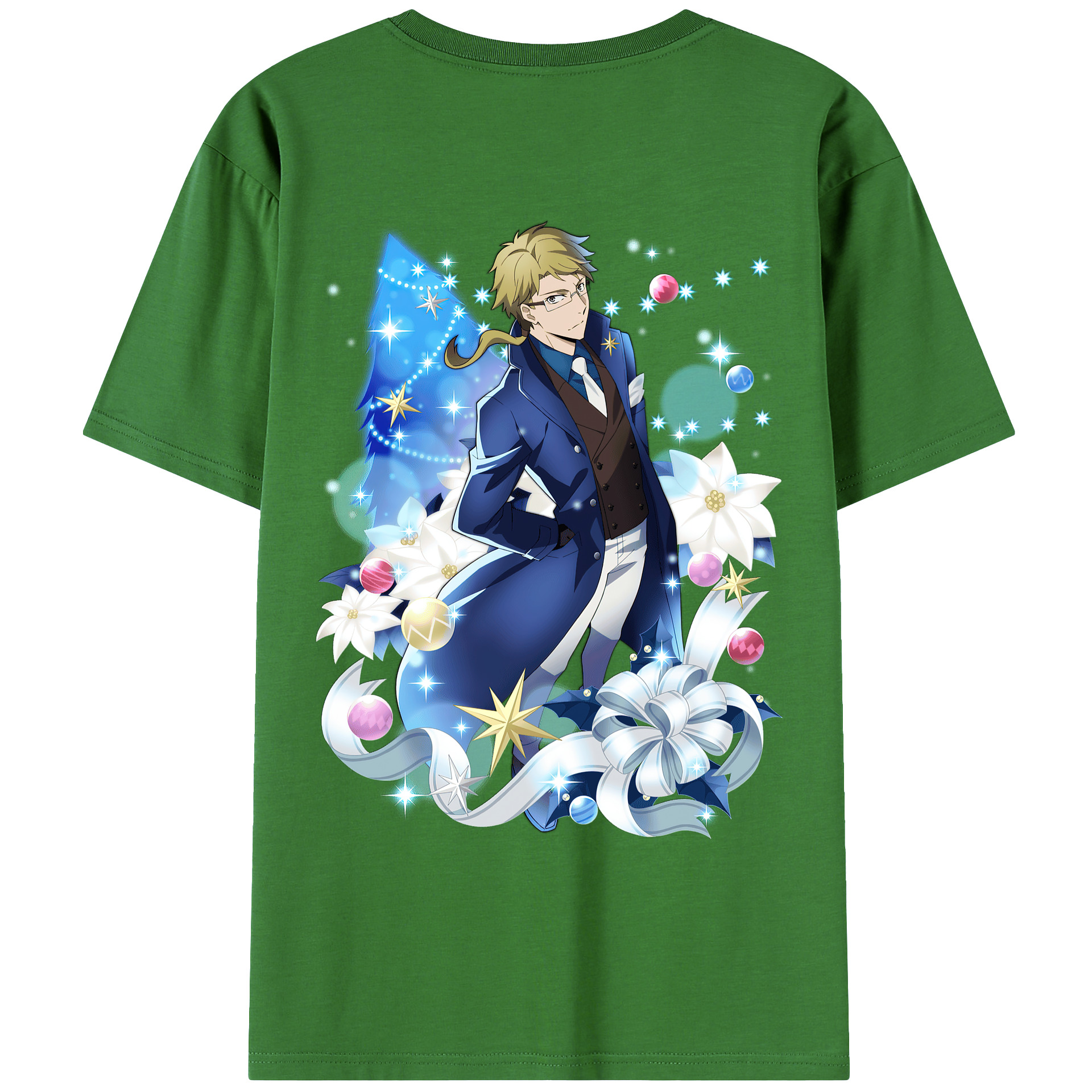 （画像用） 文豪ストレイドッグス Bungo Stray Dogs レディース半袖Tシャツ(バックプリント)